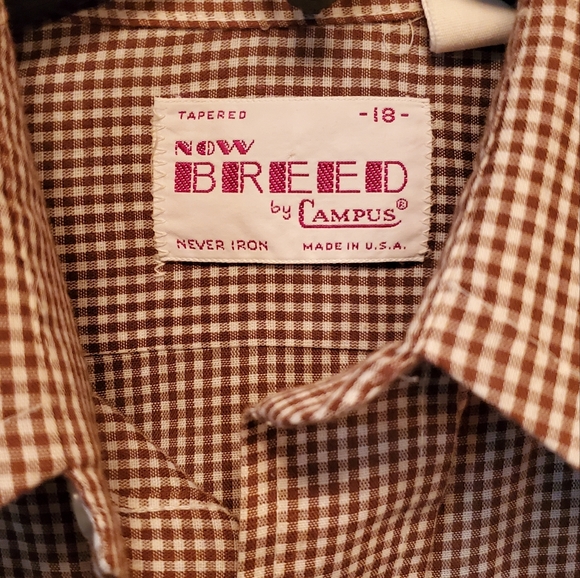 Never Iron button up long sleeve shirt - Picture 3 of 4